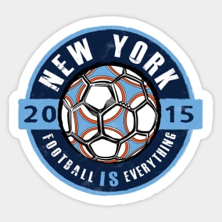 Football Is Everything - New York City Vintage Sticker